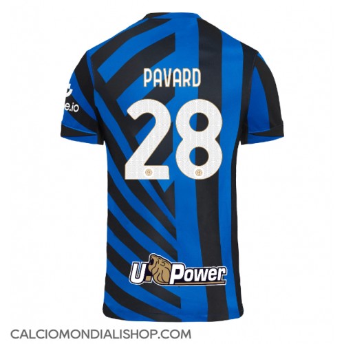 Maglie da calcio Inter Milan Benjamin Pavard #28 Prima Maglia 2024-25 Manica Corta